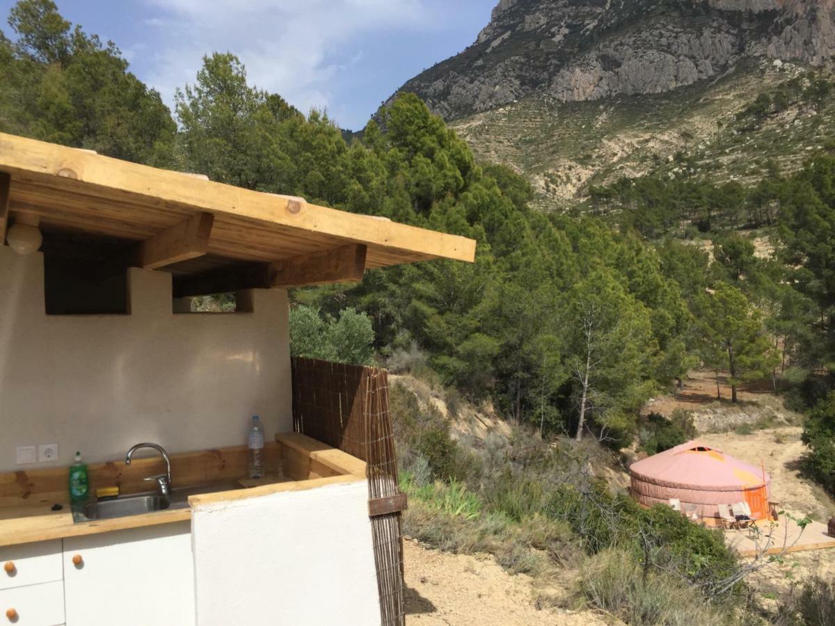 La Yurta Naranja Finestrat Exterior foto